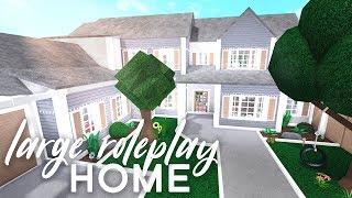 Large Roleplay Home | 100k | Bloxburg Build | alixia