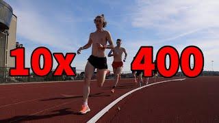 10x 400m w/ 1 Minute Rest! / Mile Workout!