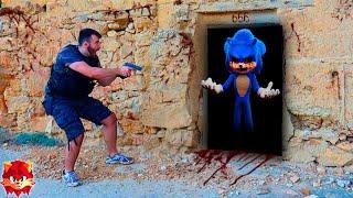 ENTRAMOS en LA CASA de SONIC.EXE en LA VIDA REAL | LA CASA ENCANTADA DE SONIC.EXE LEON PICARON 3