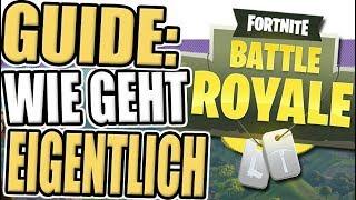 Fortnite Battle Royale Anfänger-Guide: Easy Spiel-Einstieg! ► GameaholixTV