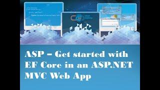 C# - Getting Started - ASP.NET MVC with EF Core