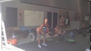 Hang snatch: 65 x 1 rep by Rebecka Vitesson