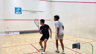 Ishant-DuncanLee @ R2 | WCE 39th National Squash Championships 2024