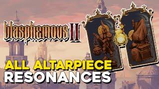 Blasphemous 2 All Altarpiece Resonances (All Figure Combinations)