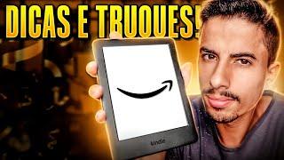 AS MELHORES DICAS E TRUQUES USAR no KINDLE!