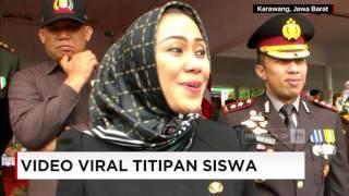 Viral Video Titipan Siswa, Bupati Karawang Ancam Pihak Yang Catut Namanya