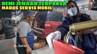 PERSIAPAN JEMPUT JEMAAH !! TERPAKSA SERVIS MOBIL DI MAKKAH