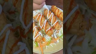 Paneer Papad Roll ASMR #shorts #asmr