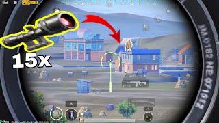 NEW 15x SCOPE in PUBG Mobile