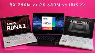 AMD's Integrated GPU Get's Better! // RDNA 3 vs RDNA 2 vs Iris Xe!