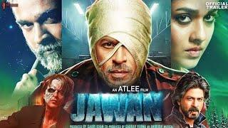 Jawan | Full Movie 4K HD facts | Shah Rukh Khan | Vijay Sethupathi | Nayanthara | Atlee | Sanya M