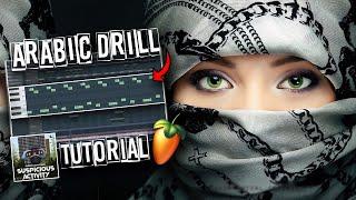 HOW TO MAKE ARABIC DRILL TYPE BEATS??!! (fl studio uk drill tutorial)