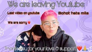 WE LEAVE YOUTUBE  BECAUSE ... | WE GOT AN UNKNOWN PACKAGE &  THANK YOU FOR LOVING US | GRACY XOREM