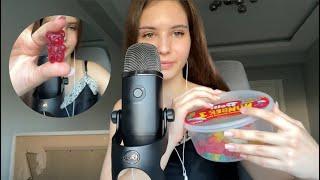 ASMR gummies eating MUCBANG ️