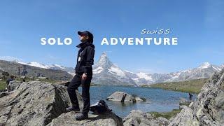 10 Days Solo Trip in Switzerland Day 2 ️Zermatt  Five Lake Hike 瑞士十日独自旅行 独自徒步