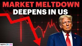 US Market Crash: Nasdaq Sees Worst Day Since September 2022  Dow Jones Tanks 900 Points