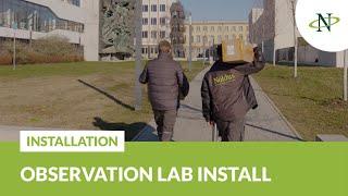 Installation of an observation lab | Noldus