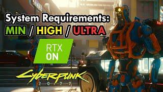 Cyberpunk 2077 Detailed System Requirements and RTX + in-game rewards in GOG