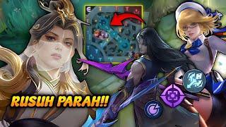 GILA HARD PARAH!! DIRUSUH HABIS-HABISAN DIAWAL - LUO YI GAMEPLAY TOP 1 GLOBAL 2024 TERBARU - MLBB