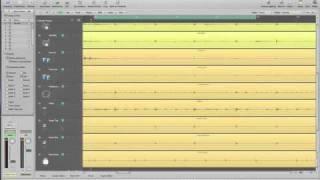 Apple - Software - Logic Studio - Flex Time - Editing drum tracks