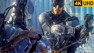 BATMAN Vs DEATHSTROKE Most Badass Fight Scene 4K ULTRA HD - Batman Arkham Origins Movie Cinematics