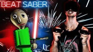 BALDI'S BASICS SONGS!? | Beat Saber VR Expert Level Gameplay!