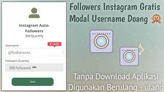 TUTORIAL MENAMBAH RATUSAN FOLLOWERS INSTAGRAM GRATIS TIAP DETIK TANPA APLIKASI‼️