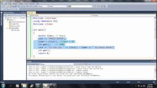 Lesson 44: ctime library (1). Beginning Programming with Visual Studio C++ 2010