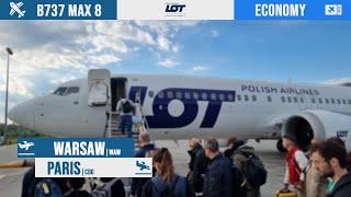 LOT Polish Airlines | Economy | Warsaw - Paris-CDG [Flight review]