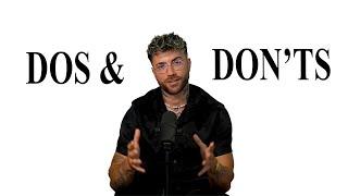 TATTOO DOS and DON'TS | EPISODE 1