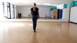 Line-Dance Kurs: Askin' Questions, 1. Teil, Demo & Schritterklärung  (deutsch)