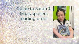 guide to ￼ Sarah J.Mass￼