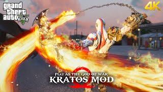 GTA 5 - God of War (Kratos) Blades of Chaos Mod First Release