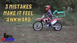 How To STAND While Riding A Dirt Bike Without Feeling Awkward