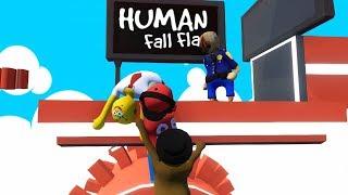 Can Four Best Friends Work Together to Complete The EXTREME Obstacle Course in Human Fall Flat?