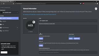 How to get your discord bot token.