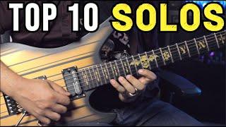 TOP 10 AVENGED SEVENFOLD SOLOS (with tabs!)