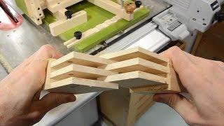 "multilap" joint with the quick-set tenon jig