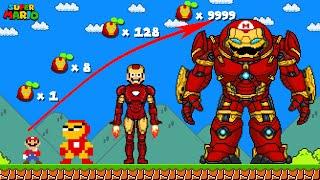 Super Mario Bros. But Every Seeds Make  Mario Become IRON MAN MARIO