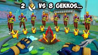 2 Radiants vs 8 Gekko's (Unlimited Abilities)