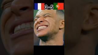 France Vs Portugal final FIFA world cup 2026 | Ronaldo Vs  Mbappe #shorts #football #shortvideo #cr7