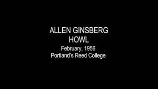 "Howl" read by Allen Ginsberg, 1975