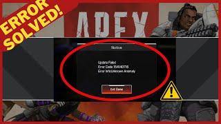 How to Fix Apex Legends Mobile Update Failed Error Code 154140716 on Android | Android Data Recovery