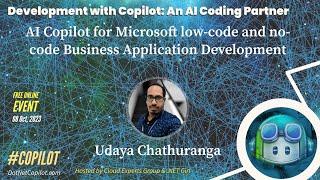 AI Copilot for Microsoft low-code and no-code Business Application Development