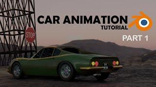 Car animation tutorial | Blender 2.93