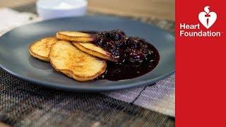 Banana Pikelets Recipe | Tasty & Healthy | Heart Foundation NZ