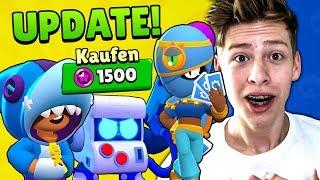 UPDATE IST DA! NEUE SKINS KAUFEN + 8-BIT FREISCHALTEN! • Brawl Stars deutsch