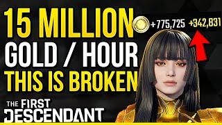 The First Descendant - 15 MILLION GOLD Per Hour! Best Farm In Game!