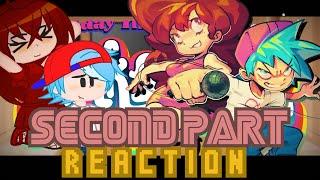 Friday Night Funkin' Reacts to FNF: Funkadelix DEMO | Gacha Club | FNF With Lyrics | PART 2