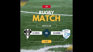 Rugby : CA Brive-Aviron Bayonnais et CA Brive-Stade Toulousain